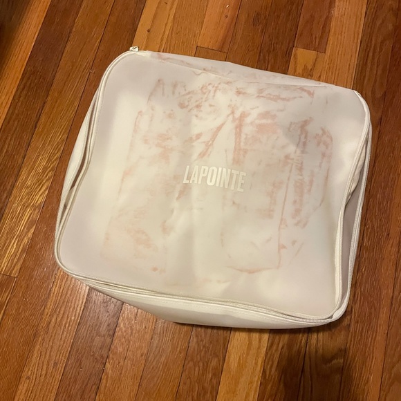 SALLY LAPOINTE Cream Ivory Sweatshirt Sweatpants Set Small NWT - Picture 3 of 6